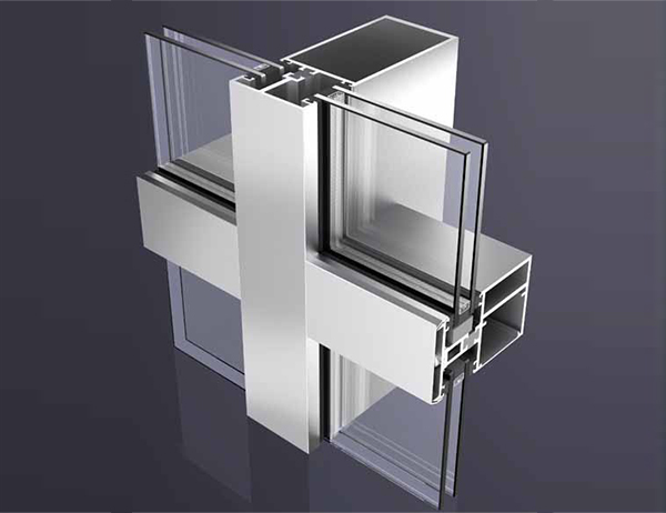 ALUMINUM EXTRUSIONS THERMAL BREAK PROFILES FOR CURTAIN WAL